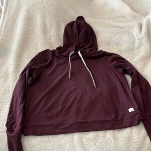 Vuori Burgundy Hoodie